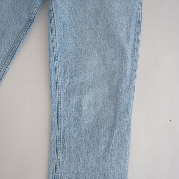 Abercrombie & Fitch 90's Straight Ultra High Rise Curve Love Light Wash Denim 25 - Picture 6 of 15